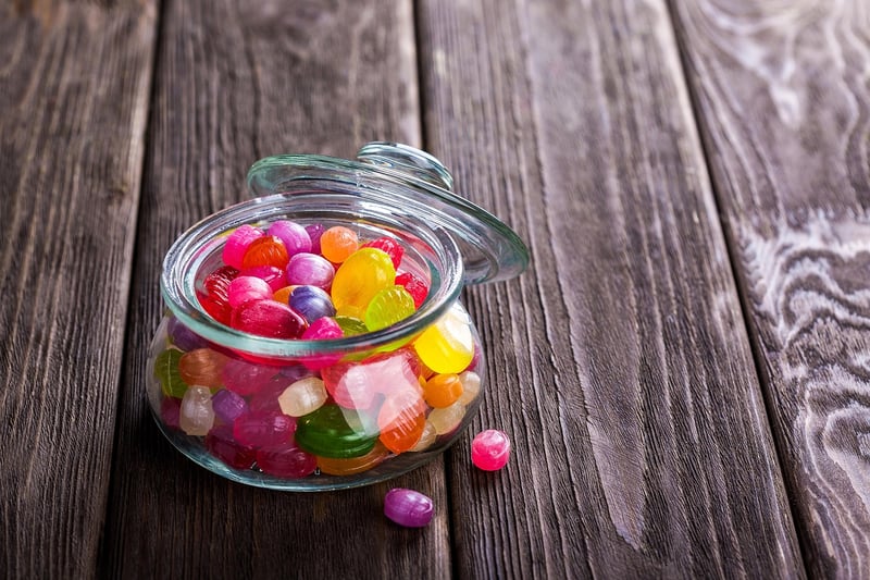 Assorted candies